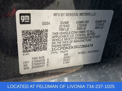 2024 Chevrolet Silverado 1500 LT (2FL)