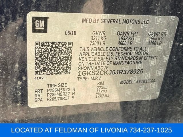 2018 GMC Yukon Denali