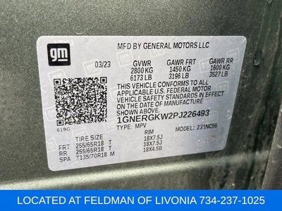 2023 Chevrolet Traverse LT Cloth