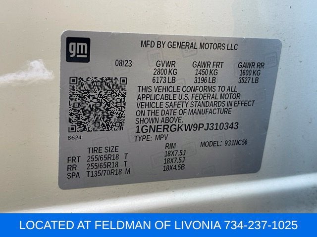 2023 Chevrolet Traverse LT Cloth