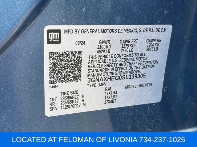2025 Chevrolet Equinox LT
