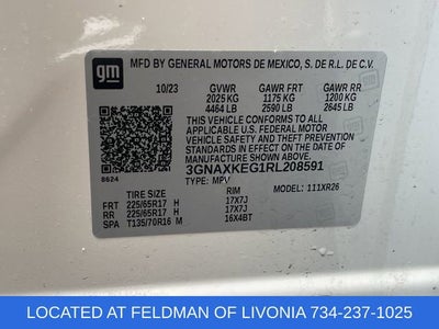 2024 Chevrolet Equinox LT