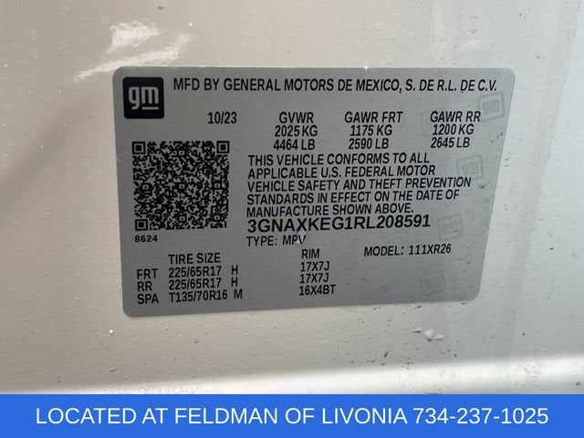 2024 Chevrolet Equinox LT