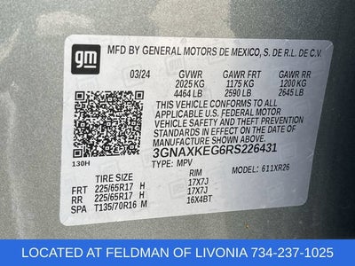 2024 Chevrolet Equinox LT