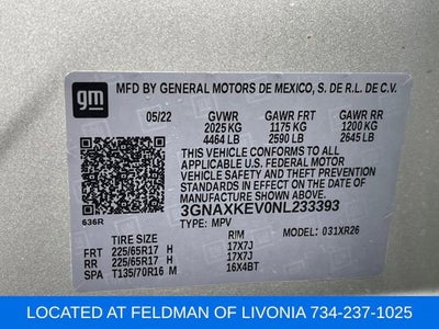 2022 Chevrolet Equinox LT