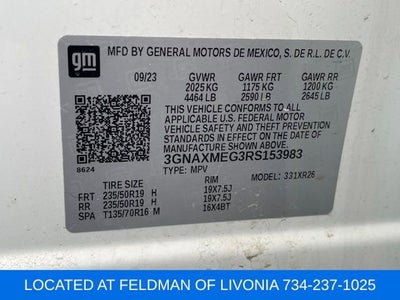 2024 Chevrolet Equinox RS