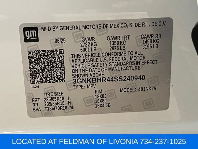 2025 Chevrolet Blazer 2LT