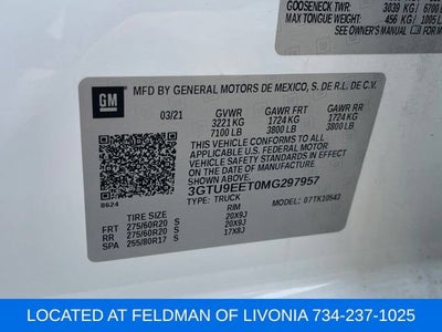 2021 GMC Sierra 1500 AT4