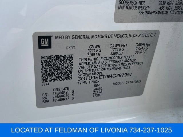 2021 GMC Sierra 1500 AT4