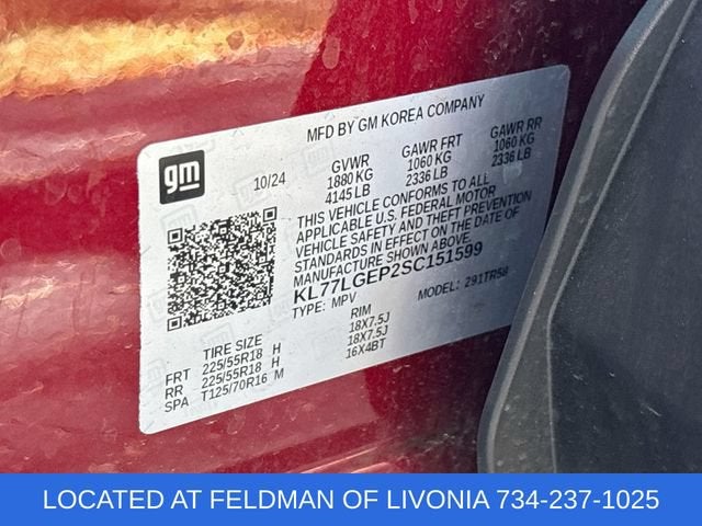 2025 Chevrolet Trax 1RS