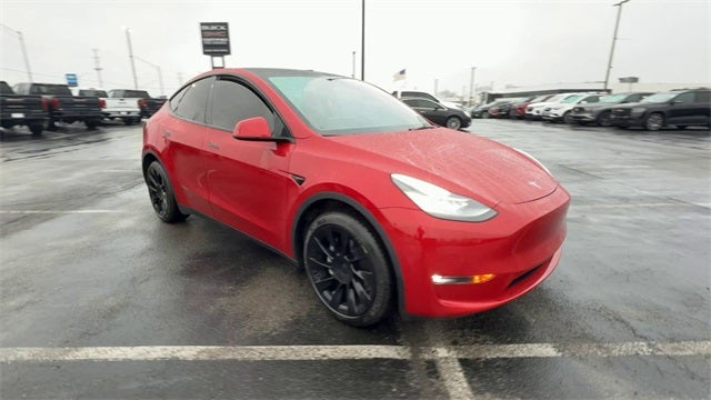 Used 2021 Tesla Model Y Long Range with VIN 5YJYGDEE9MF184114 for sale in Columbus, OH