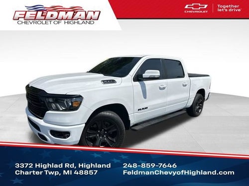 2020 RAM 1500 Big Horn Crew Cab 4x4 5'7" Box