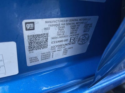 2022 Chevrolet Silverado 1500 Custom