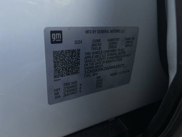 2024 Chevrolet Tahoe RST