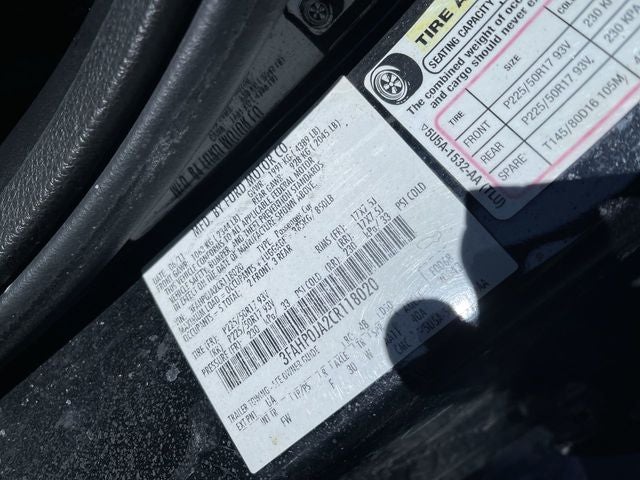 2012 Ford Fusion SEL