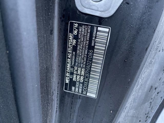 2017 Mercedes-Benz S 550 S 550