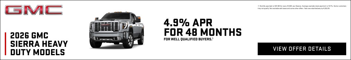 4.9% APR FOR 48 MONTHS for well-qualified buyers.1