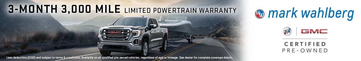 Limited Powertrain Warranty at Mark Wahlberg
