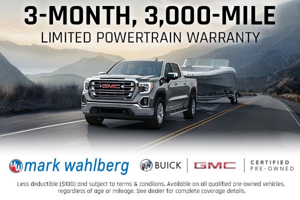 Limited Powertrain Warranty at Mark Wahlberg